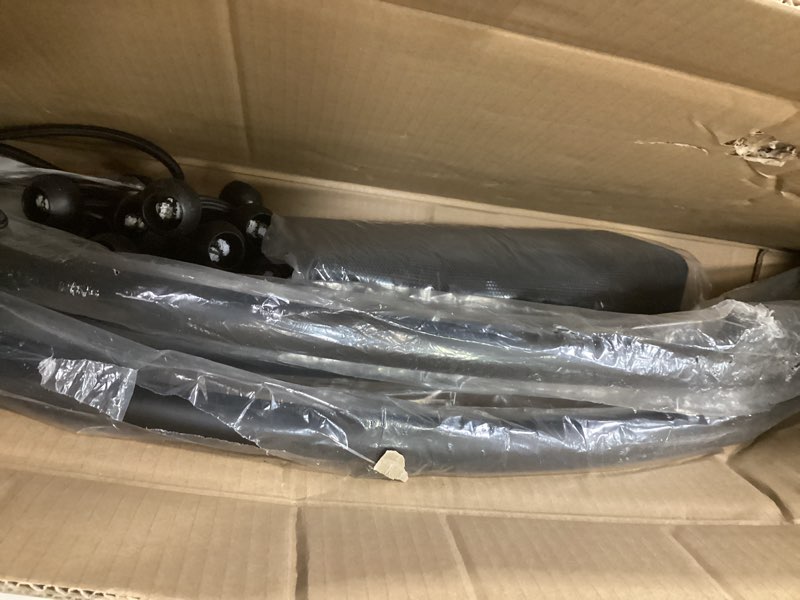 Condition photo showing New/Like New for Newan 40"-48" Silent Mini Trampoline Fitness Trampoline Bungee Rebounder Jumping Cardio Trainer Workout for Adults-Max Limit 330lbs A 40" Round Pink (NO Handle)