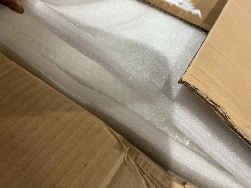 Condition photo showing Good Condition for diflart natural marble stone cutting board for kitchen, 16x20 inch, white with gold veins, marble slab pastry board large with non-slip feet for baking, cheese, charcuterie, chocolate, pack of 1 pcs 20"l x 16"w white with gold veins