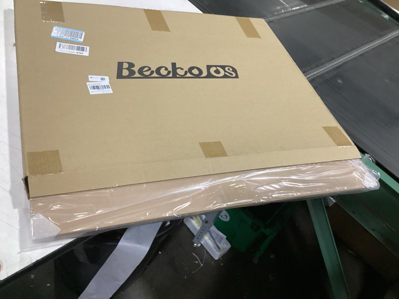 Condition photo showing New/Like New for becko us 1000-pc jigsaw puzzle board with bracket/stand, portable jigsaw puzzle table with 2 angle adjustments, premium smooth flannel surface, for 1000 piece horizontal/vertical jigsaw puzzles