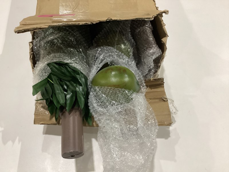 Condition photo showing New/Like New for Ledido 5FT Colorful Lighted Palm Tree with 3 Coconuts, 144LED Light Up Palm Trees Outdoor with Remote Waterproof Dimmable, Artificial Led Palm Tree for Indoor, Pool, Patio, Yard, Tropical Party Decor Color Changing?plug? 5ft