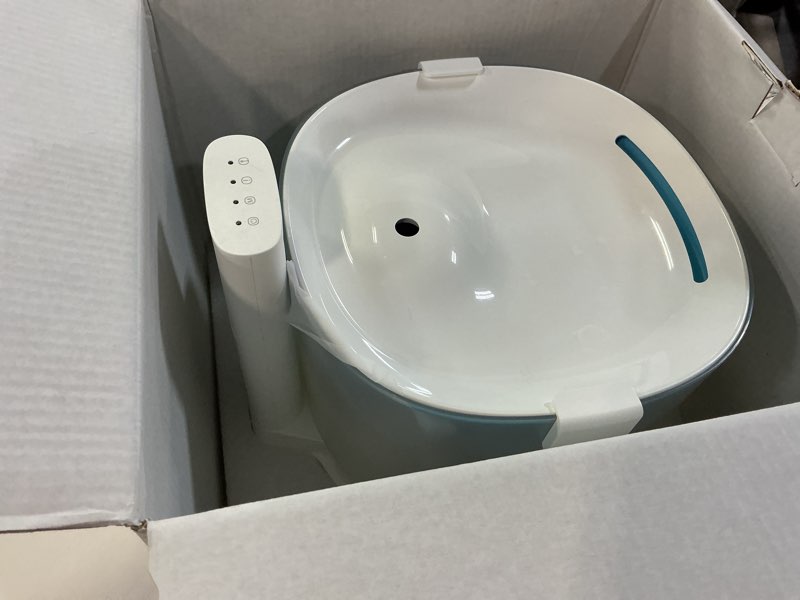 Condition photo showing Good Condition for Cheerble Pumpless Cat Water Fountain, 2L/67oz E1 Automatic Cat Water Dispenser for Cats & Dogs MagDrive™ Technology Dual Mode Dispensing, No Cleaning Hassle, No Electrical Leakage, BPA-Free