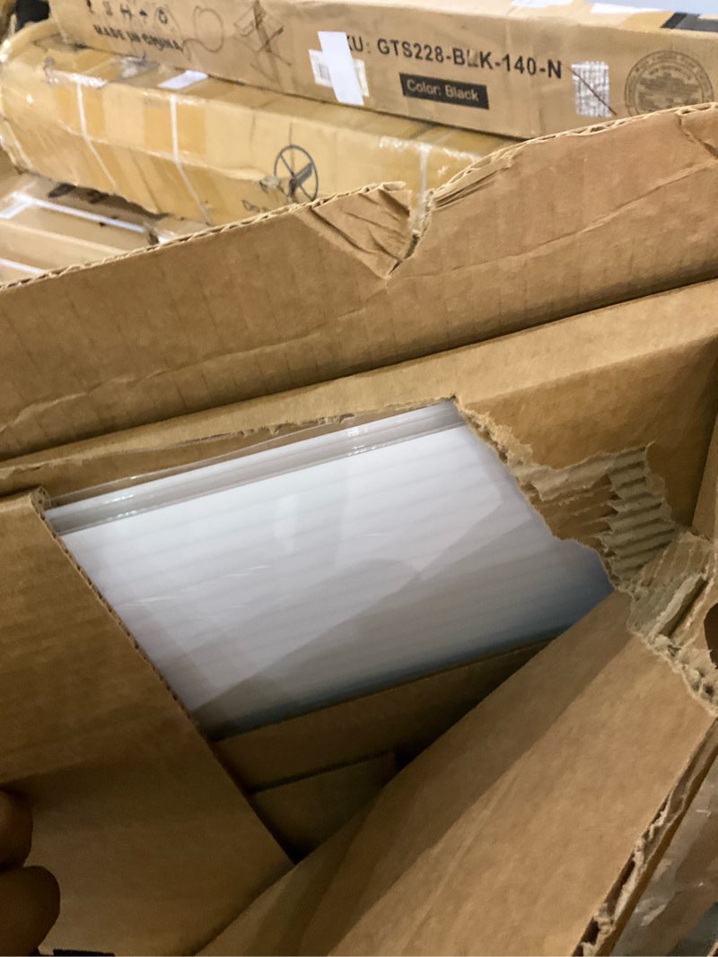 Condition photo showing As Is for falken design clear twin wall polycarbonate panel - 36" x 48" x 3/8" (8mm) - uv resistant lightweight, shatterproof roof sheet for diy, greenhouses, sheds & outdoor use