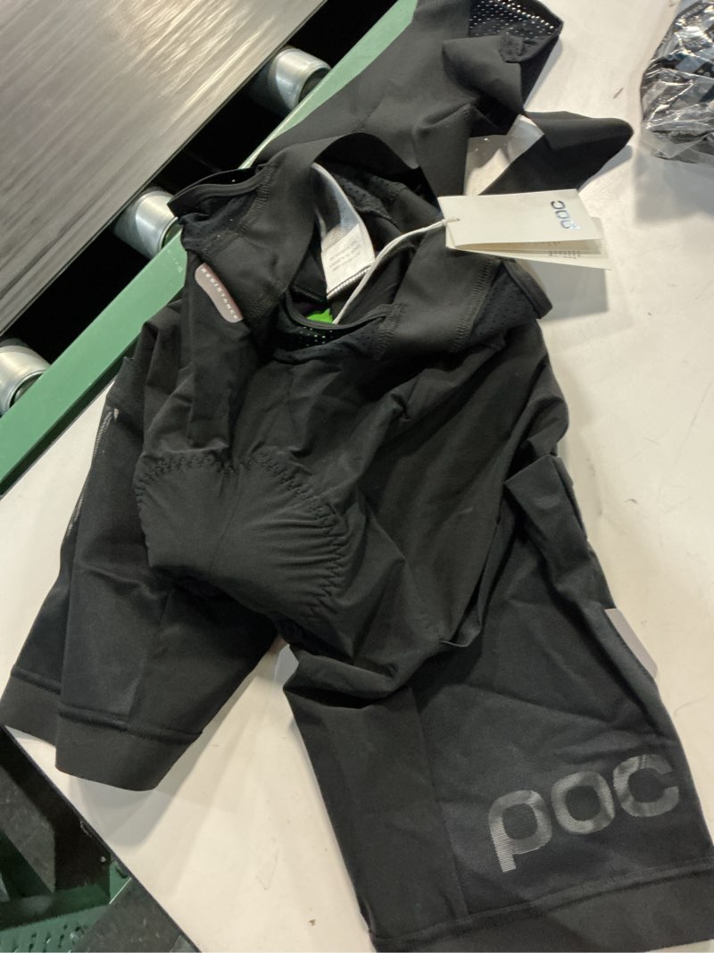 Condition photo showing Good Condition for poc sports ne-plus ultra vpds bib short - xs - uranium black