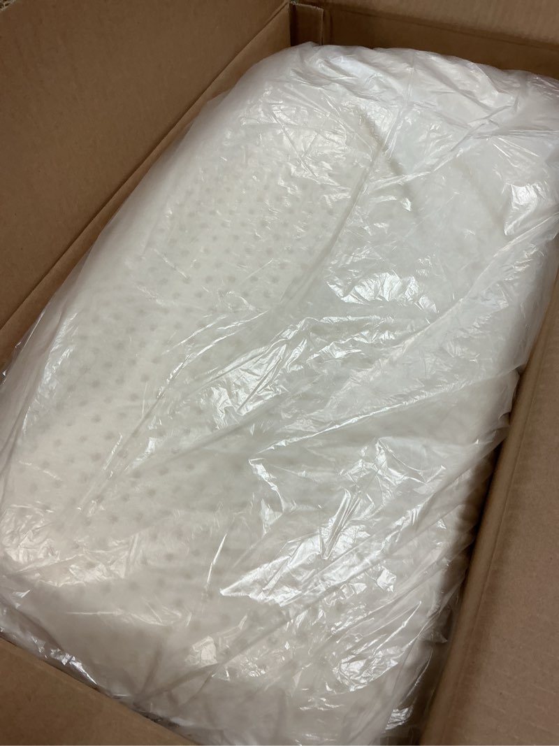 Condition photo showing Good Condition for jotom talalay natural latex pillow sleeping bed pillow, medium firmness latex pillow for side, back, and stomach sleepers, removable breathable cotton cover (1, king (low loft)) king (low loft) 1