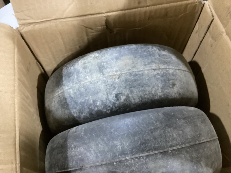 MARASTAR 00232-2PK Universal Fit Flat-Free 11x4.00-5 Tire and Wheel Assembly, Zero Turn Lawn Mower R