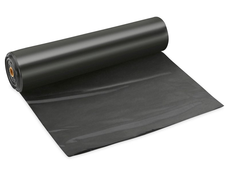 frost king p1025b/6 polyethylene sheeting, 10' x 25' x 6 mil., black
