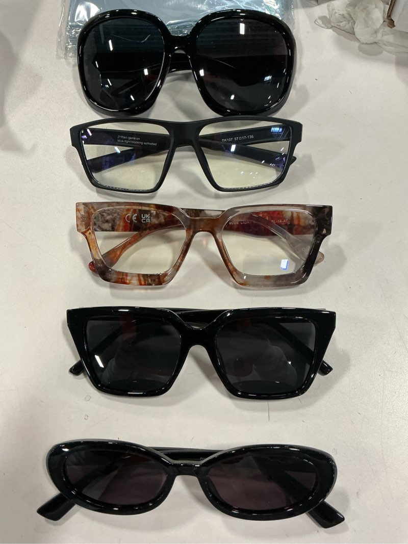 livho polarized sunglasses trendy for women men retro style sun glasses for woman men 2025 uv protection shades ( 5 pieces assorted ) 