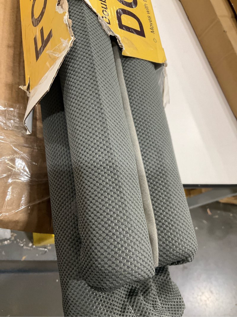 Condition photo showing As Is for fowong 2 Pack Door Draft Stopper for Bottom of Door 36" Adjustable Noise Stopper, Soundproofing Draft Blocker Seal Large Gap, Grey 36 inch x 2pcs Gray