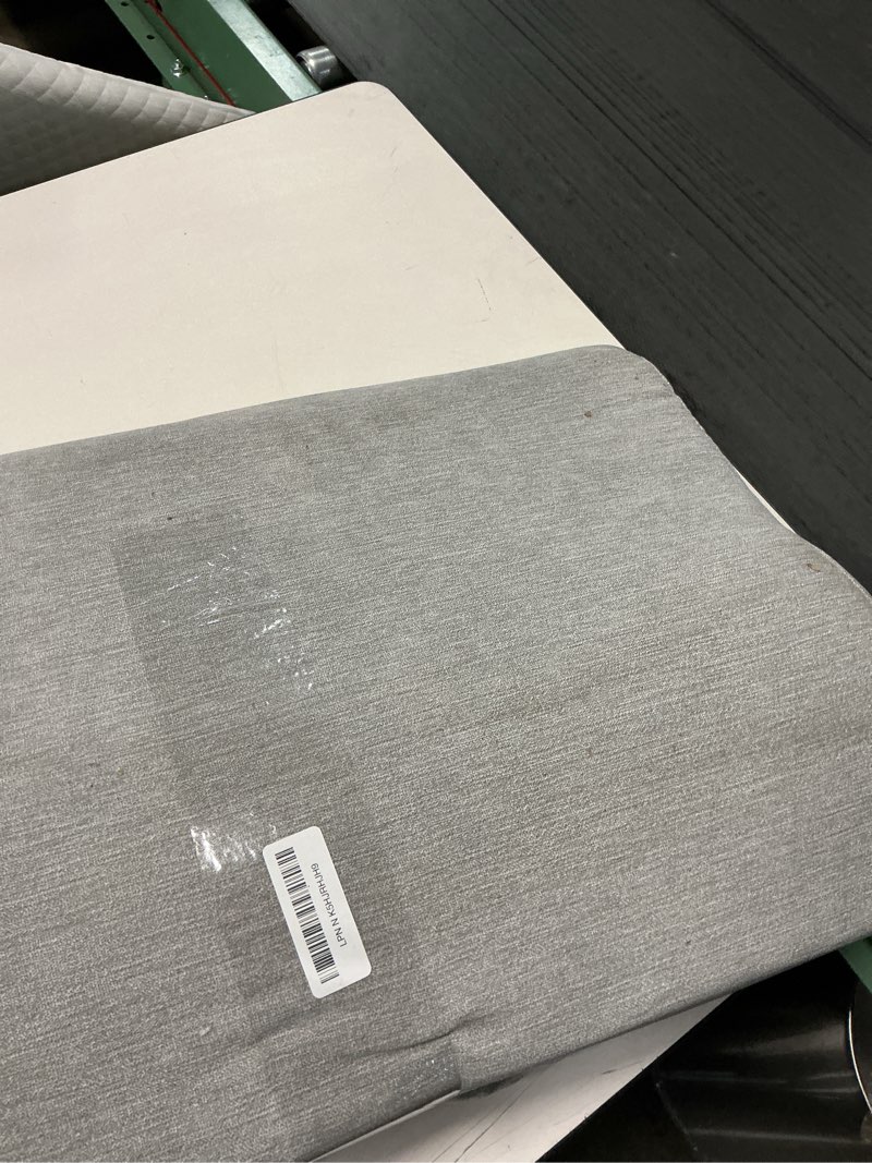 Condition photo showing Good Condition for TANYOO Back Support Pillow for Recliner Dual Layer Lumbar Support Pillow with Gel Memory Foam Ergonomic Orthopedic Lumbar Cushions for Elderly Lower Back Pain Relief Washable Cover Light Grey