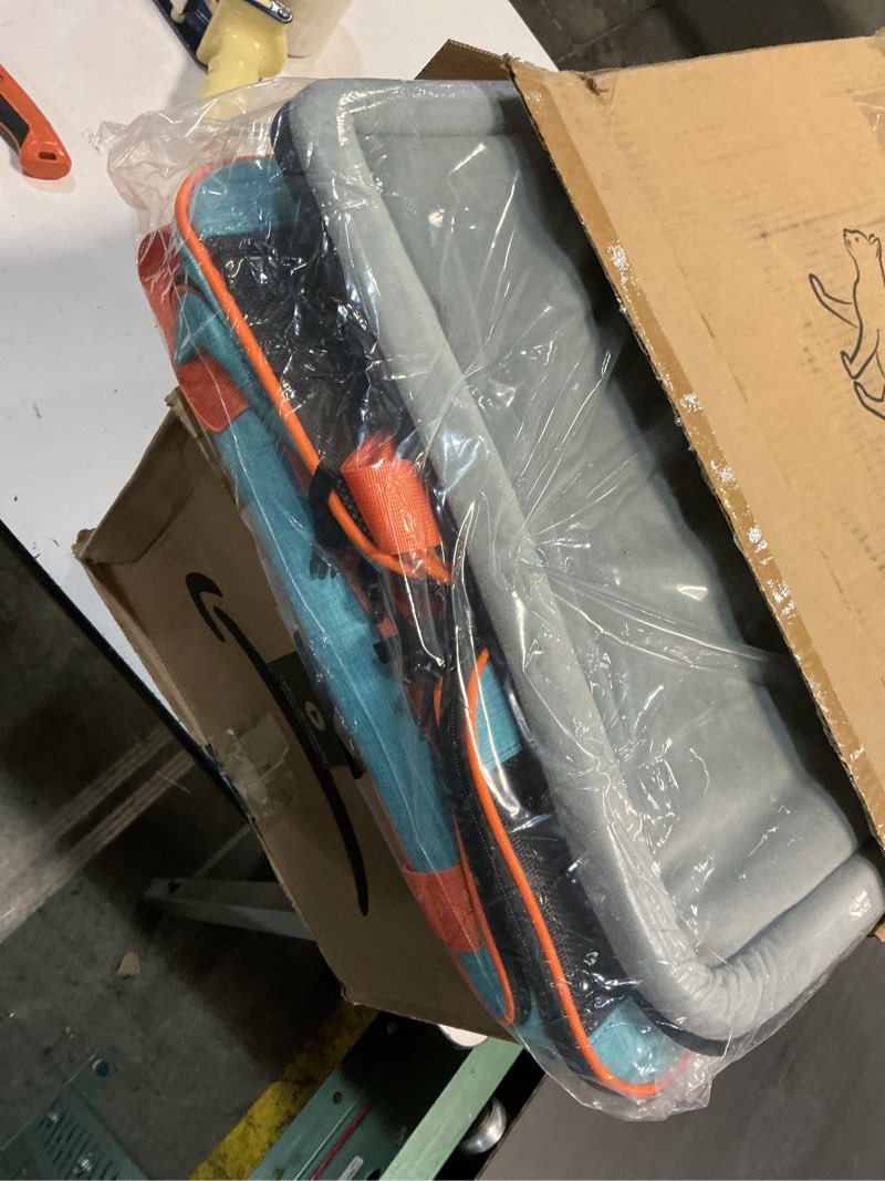 Condition photo showing New/Like New for petskd top and side expandable pet carrier 19x13x9 inches southwest allegiant airlines approved, soft-sided carrier for small dog under 12 lbs and large cat under 15 lbs(blue) blue with side expandable