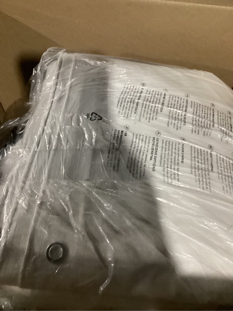 Condition photo showing Good Condition for GUARD SHIELD Heavy Duty Tarp 30x40 Feet White Multi Purpose Thick Waterproof Poly Tarp Cover 10mil White 30x40