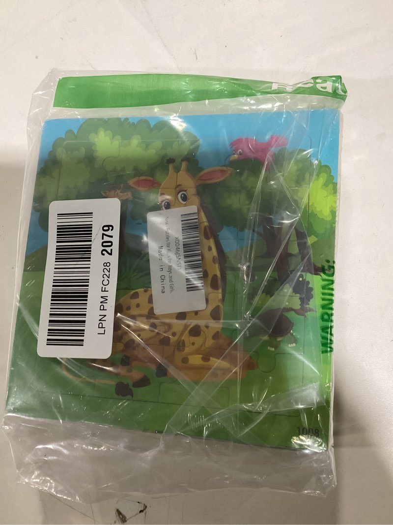 Condition photo showing New/Like New for  Similar to photo Puzzles for Kids Ages 4-8, 14 Pack Wooden Jigsaw Puzzles 30 Pieces Preschool Educational Learning Toys Set for Toddler Boys and Girls Stocking Stuffers