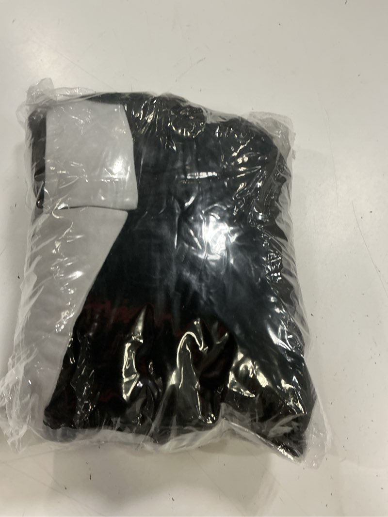 Condition photo showing New/Like New for alireverie women wedns addmss costume velvet long sleeves flare mini dress halloween outfit black 2x