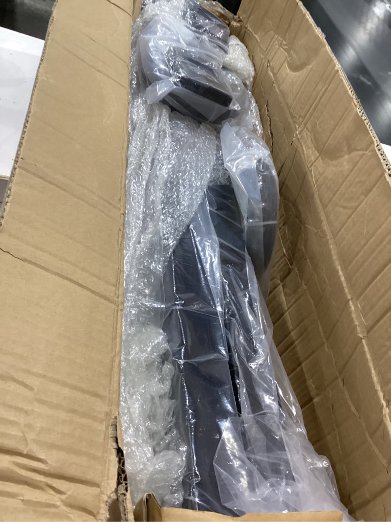 Condition photo showing New/Like New for Muzata 15-20FT Modular Black Cable Railing Kit 36 Inch 4 Level Post Kit Complete Set Cable Railing System for Decks Length Adjustable Easy DIY with Paper User Guide (No Handrail) RWS2 BH4S 15-20ft Level post kit