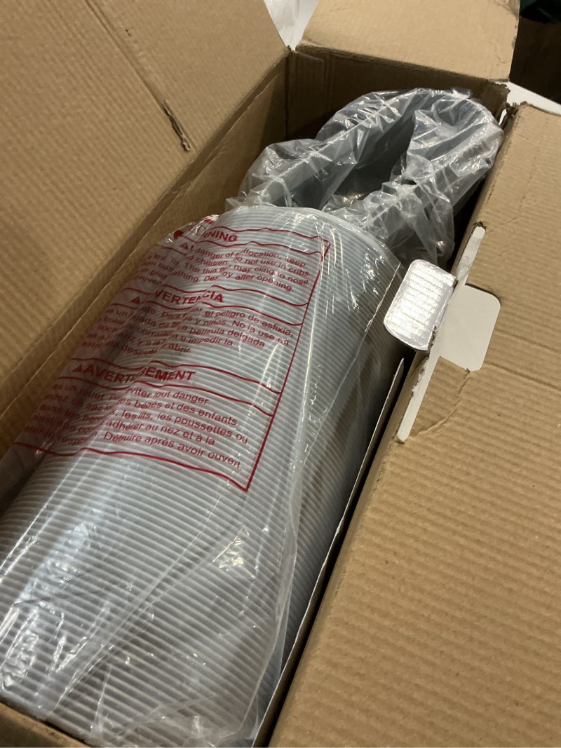 Condition photo showing Good Condition for portable air conditioner window vent kit, adjustable window seal with 5.9 inch diameter, 59 inch length exhaust hose for a/c unit universal for sliding horizontal or vertical window 5.9" diameter kit & exhaust hose 59" length