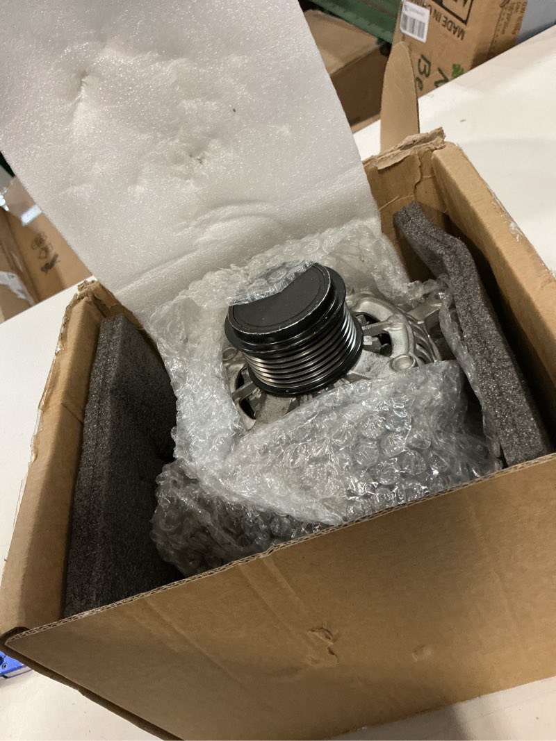 Condition photo showing Good Condition for parod 1042113470 alternator 12v 135a fit for 2016-2022 acura ilx, 2015-2020 tlx, 2015-2019 honda cr-v,cw 7-groove pulley