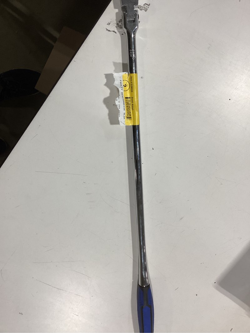 Kobalt 72 -Tooth 1/2-in Drive Comfort grip Handle Flexible Head Ratchet