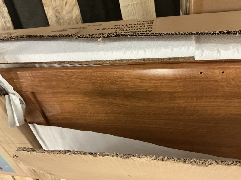 Condition photo showing Good Condition for Sauder Select Storage Cabinet, Pantry Cabinet Kitchen Storage with Adjustable Shelves, Bathroom Storage Cabinet, in Highland Oak