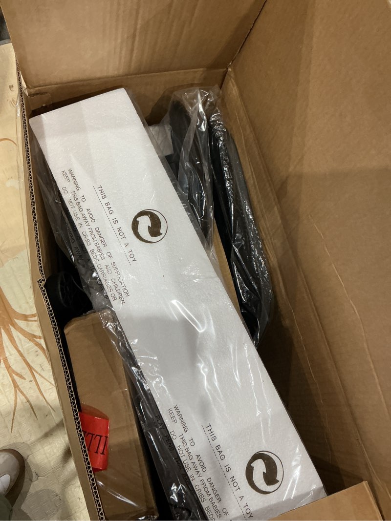 Condition photo showing Good Condition for flash furniture nicholas mid-back transparent black mesh multifunction executive swivel ergonomic office chair with adjustable arms