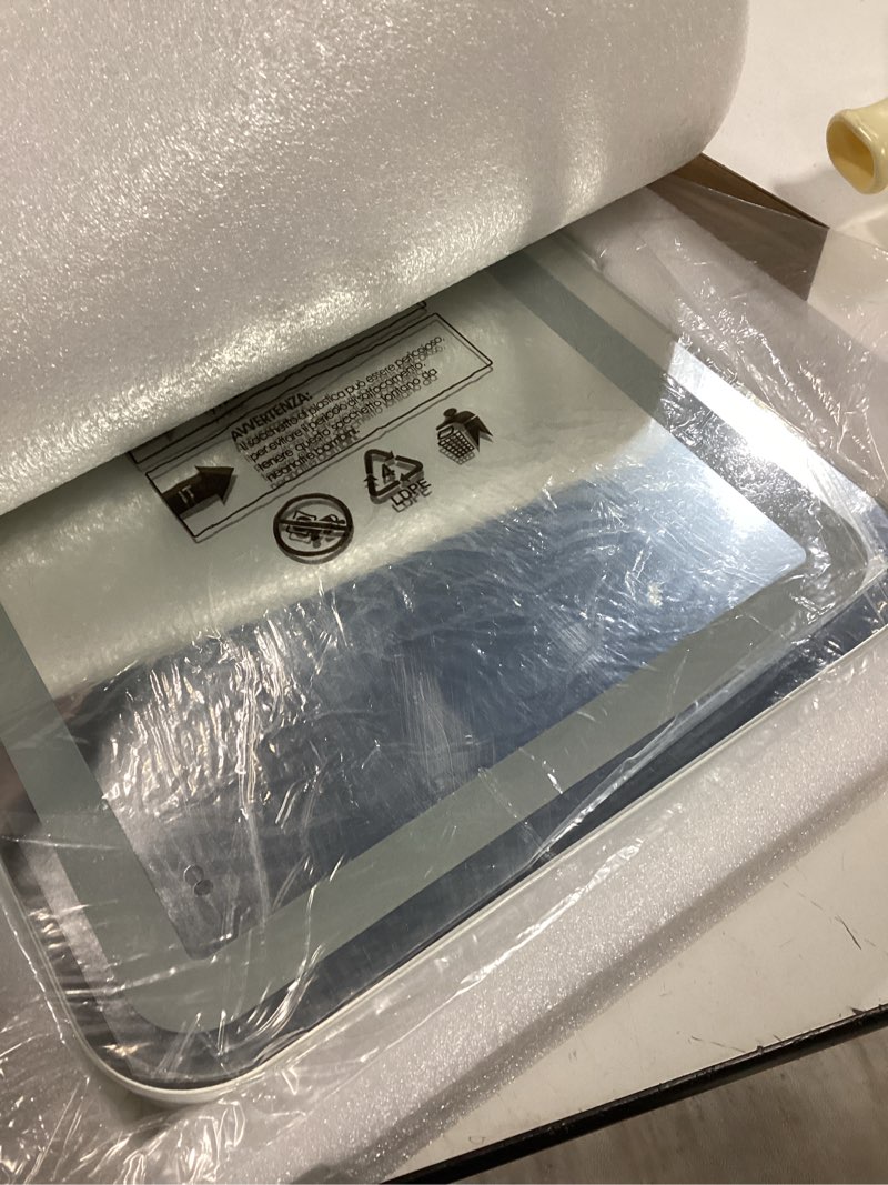 Condition photo showing Good Condition for Saliwa Vanity Mirror with Lights, Lighted Makeup Mirror with 3 Modes, 10X Magnification Mirror, Stepless Brightness, 360° Rotation, Christmas & Valentine’s Gifts for Women, Daughter, Mom, Her 18.5"L x 14"W