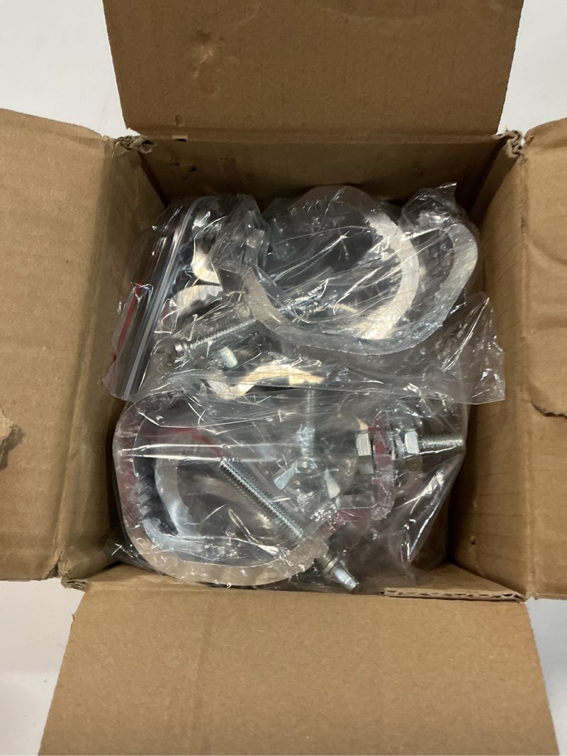 Condition photo showing New/Like New for 10 Pack STMIDVG Stage Light Clamp Hook,Aluminum Alloy Truss C-Clamp,Load Capacity 55LB Truss Clamp for DJ Lighting Par lights Sport Lights,Fit for 30-50mm OD tube/Pipe