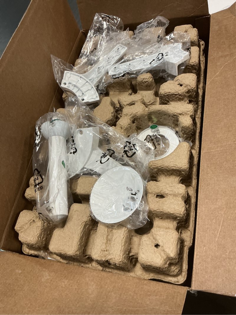 Condition photo showing As Is for  harbor breeze northbrook 42-in matte white with matte blades led covered outdoor ceiling fan with light and remote control included 5 -blade item #6034478 | model #37000165