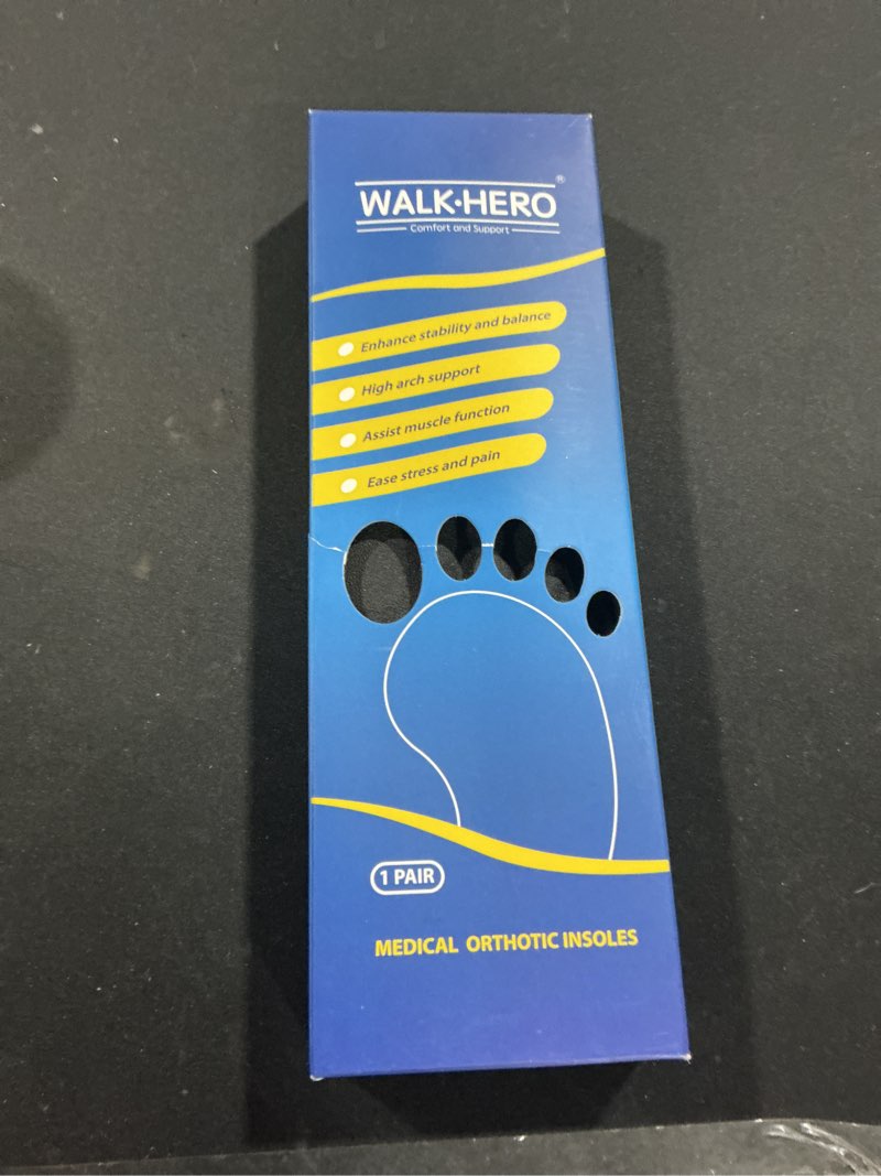 Condition photo showing Good Condition for Plantar Fasciitis Insoles for Men Women - Orthotics Inserts, Shoe Insoles Arch Support Flat Feet Ins