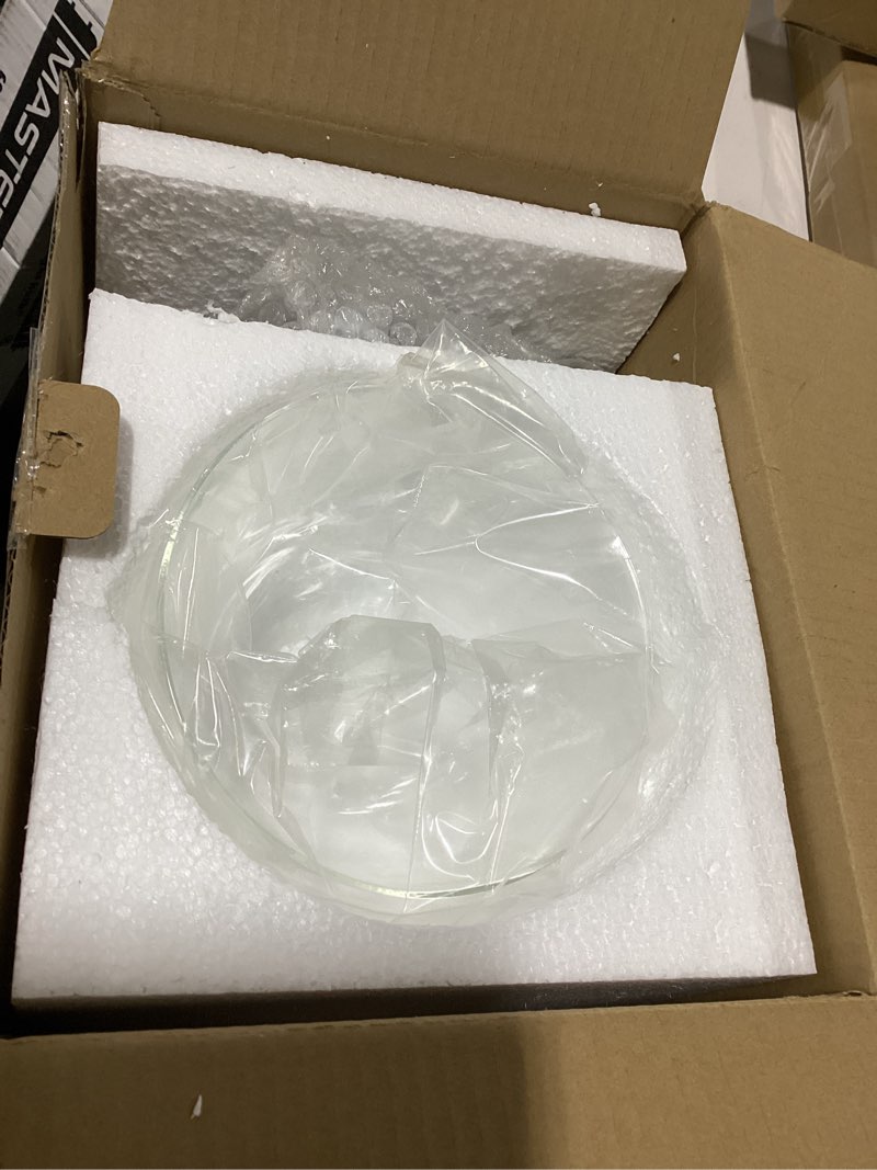 Condition photo showing New/Like New for permo industrial vintage wall sconce chrome wall sconce with 6.7" oval dome clear glass shade light lamp fixture chrome 6.7" oval dome 1-light hardwired