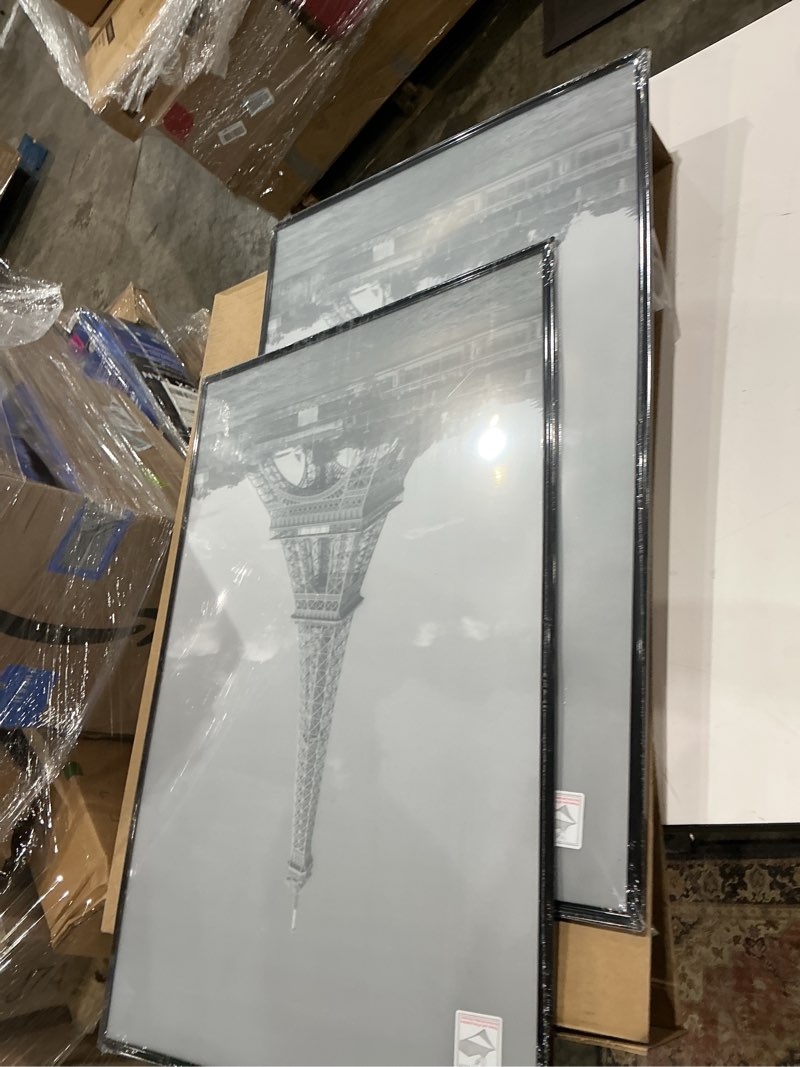 Condition photo showing Good Condition for upsimples 20x30 picture frame black 2pack, scratch-proof poster frames 20 x 30 for photo gallery - slide-in strips, horizontal or vertical wall mounting black 20x30