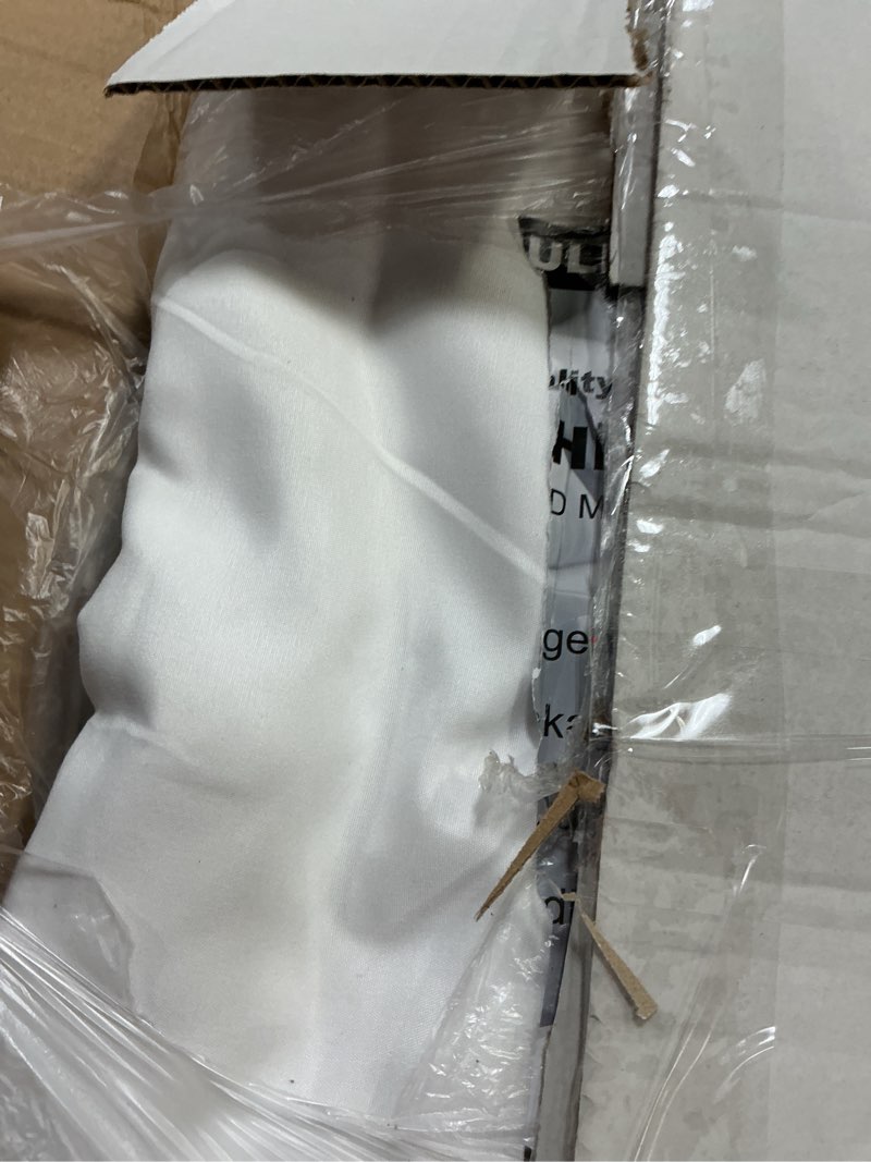 Condition photo showing Good Condition for White Bulk Twin Fitted Sheet Only Deep Pocket 6 Pack, Quick Sort Bottom Bed Sheets Color-Coded Label Threads, Soft Brushed Microfiber Hotel Motel Airb&bs Essentials for Hosts, 39"x75" Twin White 6