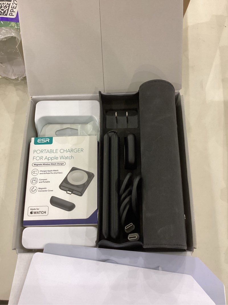 ESR for 3 in 1 Magsafe Charger, Travel Charger Stand Made for Apple Watch Certified, Foldable Chargi