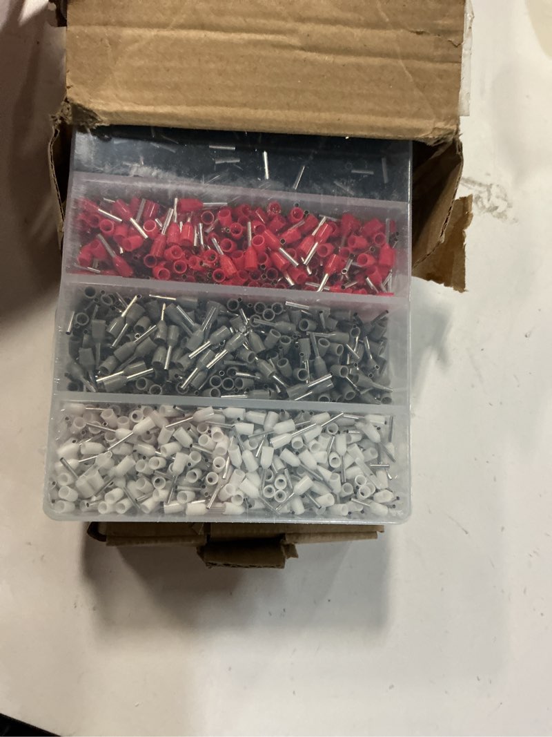 Condition photo showing Good Condition for YMYP Ferrule Crimping Tool AWG 23-7 with 1900PCS Ferrules Kit, Square Crimper for End-Sleeves Terminal - Self-Adjusting Racheting Tool