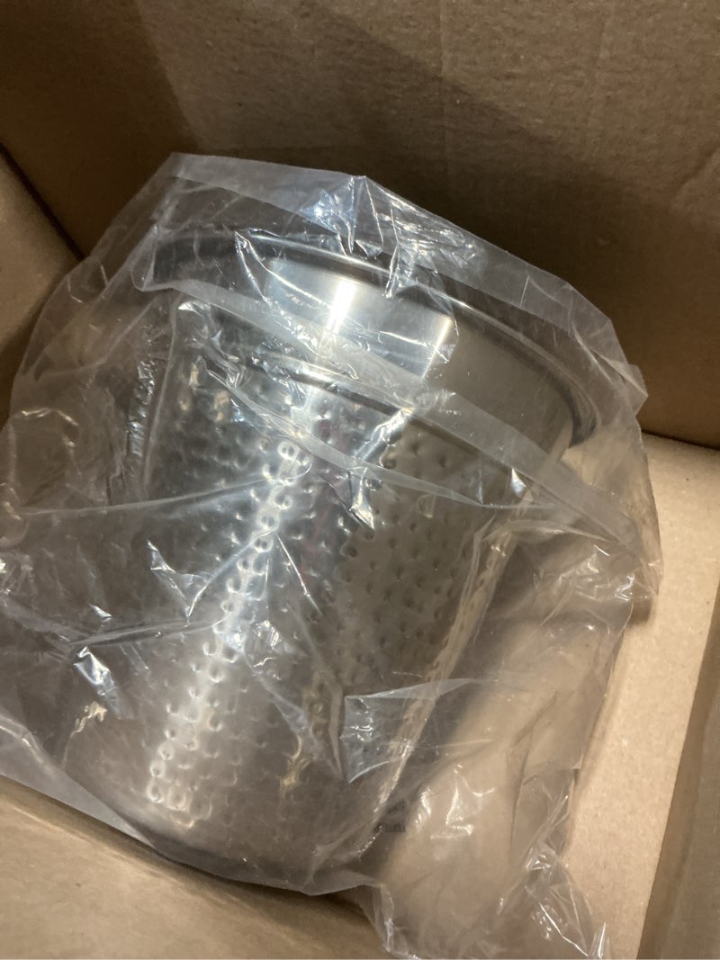 Condition photo showing Good Condition for Chef Craft Hammered Champagne Bucket. 4 Quart. Stainless Steel 4 Quart Champagne Bucket