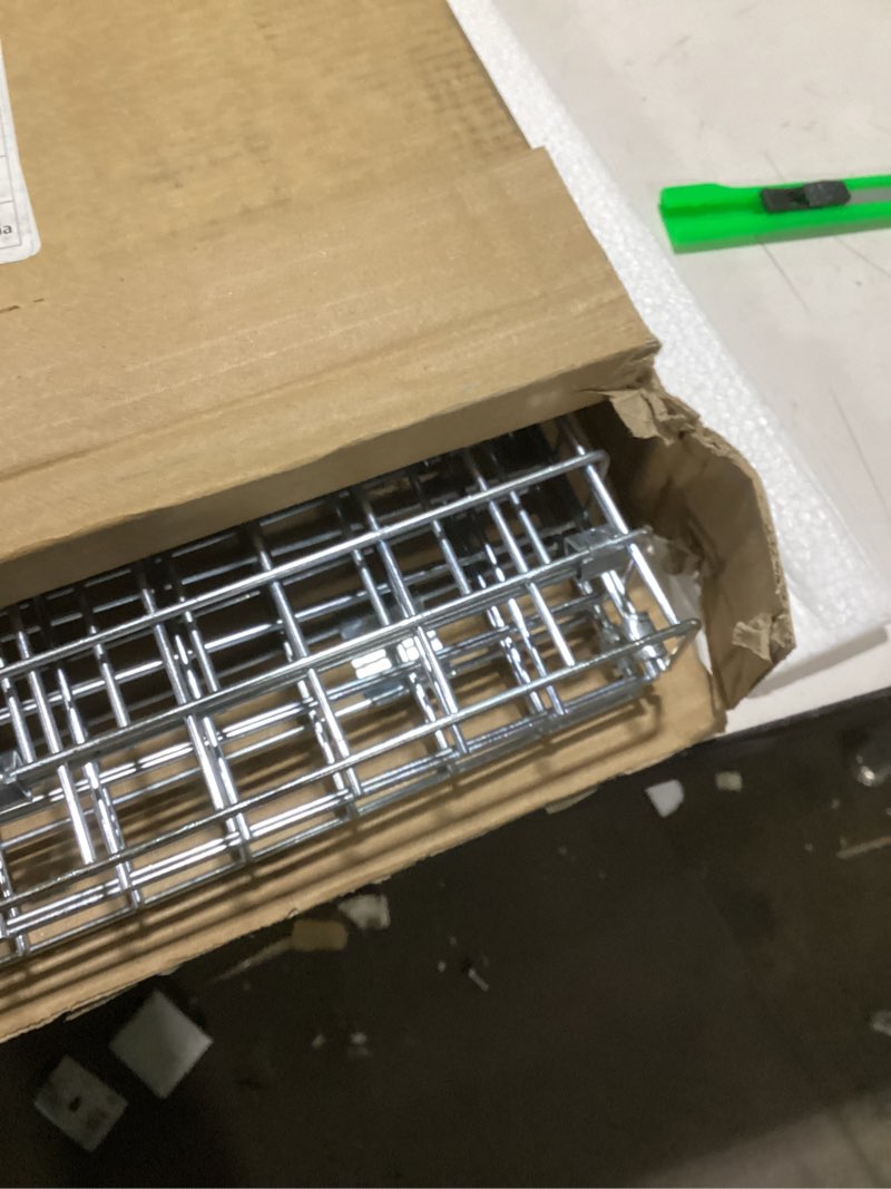 Condition photo showing As Is for humane live animal trap, heavy duty folding raccoon traps cage for cat, squirrel, skunk, raccoon, fox catch and release large size 31.1 * 11 * 12.6 inch 1 pack