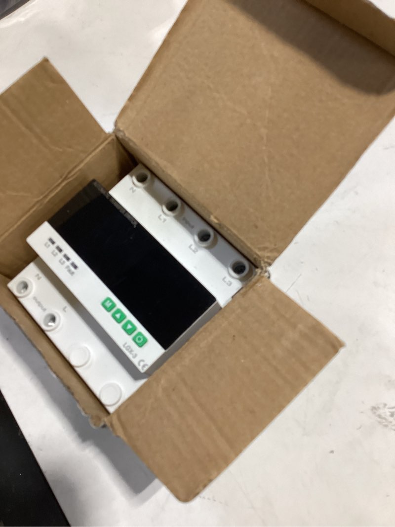Condition photo showing Good Condition for 63a 110/120v triple power automatic transfer switch,automatic switching between utility power?generator and inverter,overcurrent protection,overvoltage and undervoltage protection triple power 63a