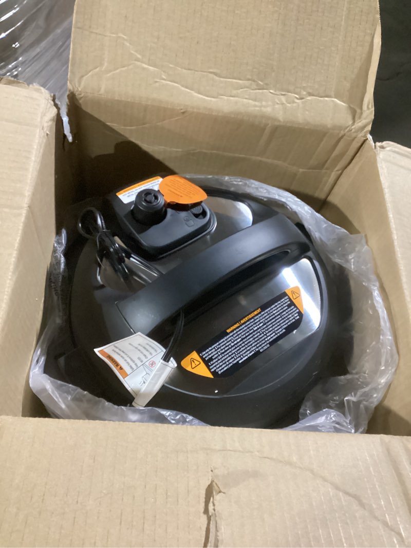 Condition photo showing New/Like New for instant pot duo plus 9-in-1 multicooker, pressure cooker, slow cook, rice maker, steamer, sauté, yogurt, warmer & sterilizer, includes app with over 800 recipes, stainless steel, 6 quarts