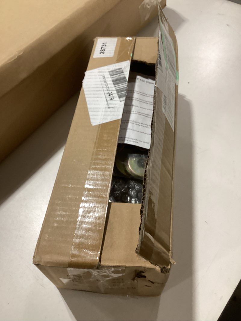 Condition photo showing New/Like New for Richeer 3 Inch Lift Block Compatible With 2004-2020 F150 2WD and 4WD, 3'' Rear Leveling Lift Kits with Extra Long Extended Square U-Bolts Forged Rear Strut Spacers Raise Your Pickup By 3" Rear 3''