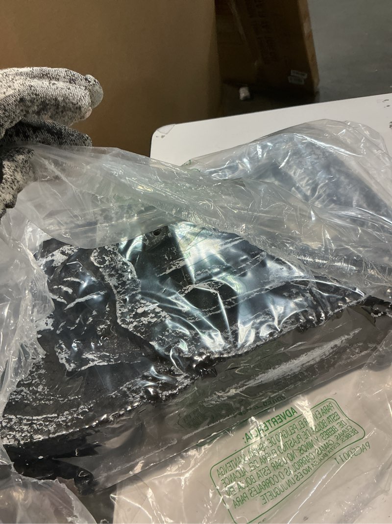 Condition photo showing Good Condition for Sizonjoy Halloween Decorations, Foam RIP Graveyard Tombstones, 4 Pack Graveyard Headstone Decorations with 8 Bonus Stakes for Lawn Outside Decor (17In)