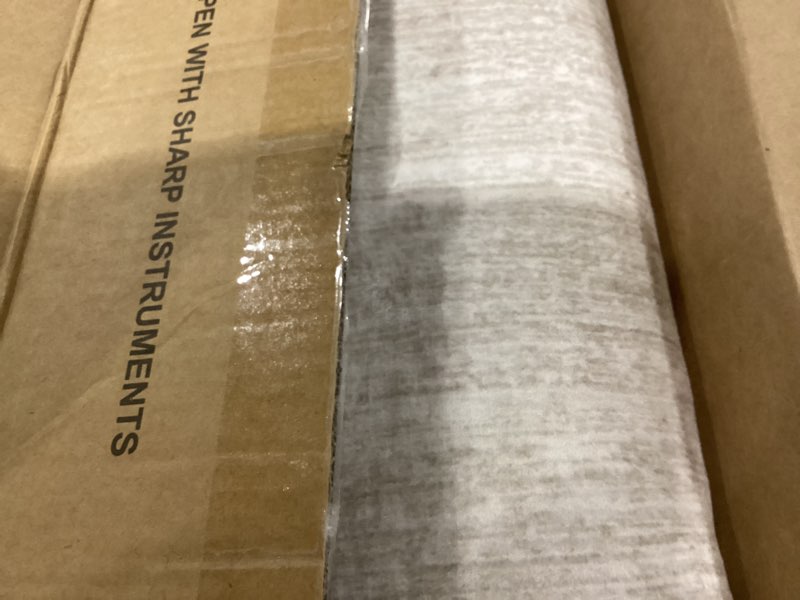 Condition photo showing Good Condition for Valenrug Area Rugs 9x12 Living Room - Stain Resistant 9x12 Area Rugs for Living Room, Non Slip Backing Printed Rugs for Bedroom, Folable Machine Washable Rugs (9'x12', Beige)