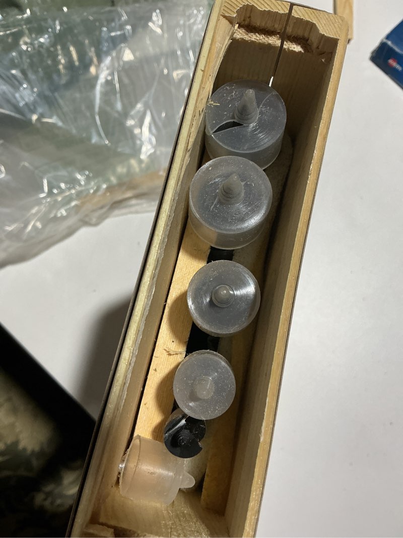 Condition photo showing Good Condition for 5-Piece Auger Drill Bit for Wood, Long Drill Bit Set, Hex Shank 3/8-Inch, 12inch Long Auger Drill Bit Set, 1/2", 5/8", 3/4", 7/8",1" 5 Pcs 12 inch