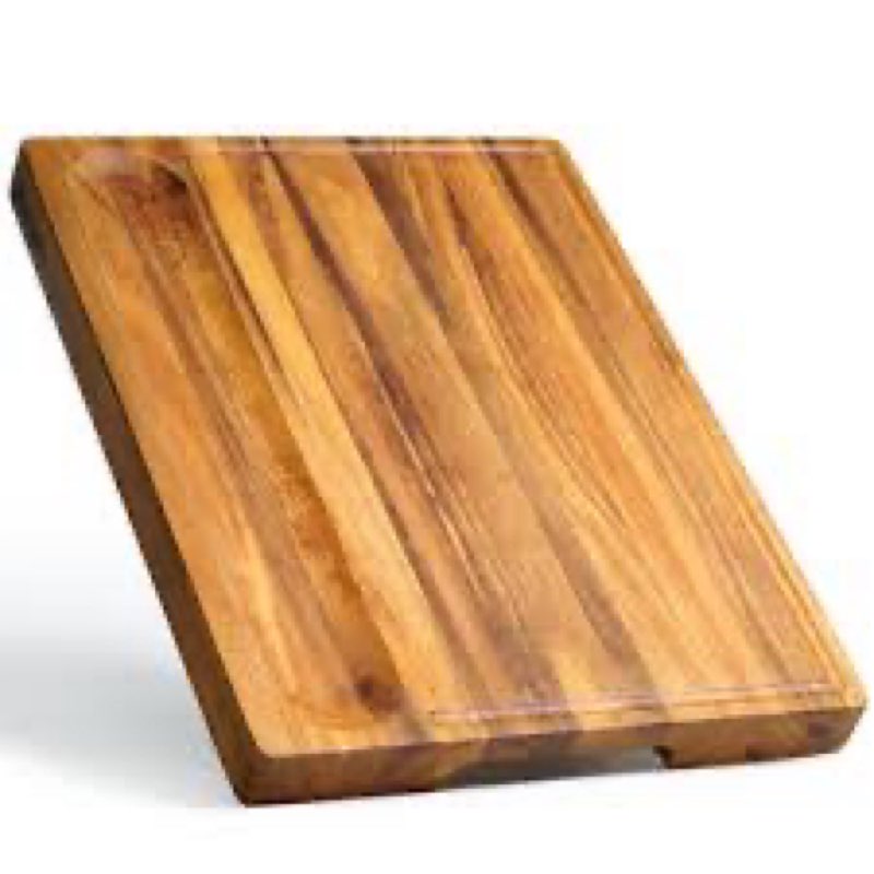 SHUMARU Teak End-Grain Wood Cutting Board - 17x13x1.5” Butcher Block | Handmade in Bali - Silky-Smoo
