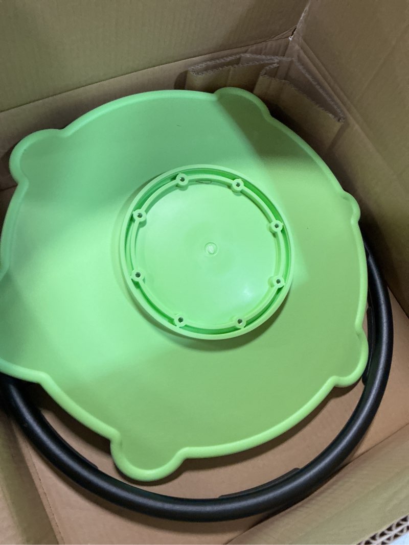 Condition photo showing Good Condition for turtle spinning chair for autistic kids – sensory spinning toy, spin chair for kids autism, sensory swivel seat for balance, coordination, focus & adhd support, autism sensory products (green) turtle / green