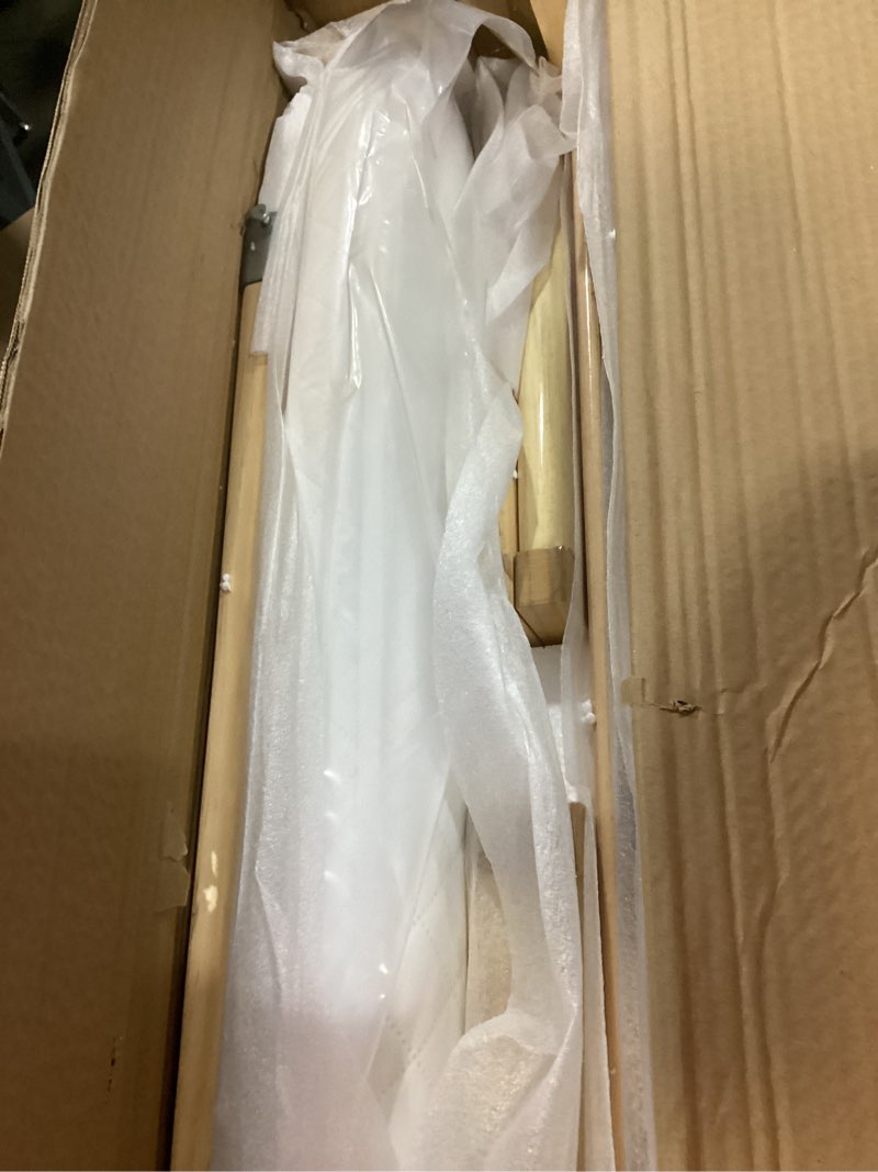Condition photo showing New/Like New for dream on me 3-in-1 portable folding stationary side mini baby crib in natural & mattress, greenguard gold & bsa, use as changer & playpen, locking wheels, 3 mattress heights, extra firm mattress natural crib