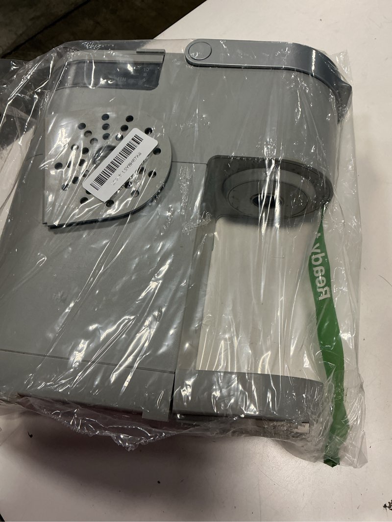 Condition photo showing As Is for Keurig K-Mini Single Serve K-Cup Pod Coffee Maker, 6 to 12oz Brew size, with Cord Storage, Perfect for Small Spaces, Studio Gray