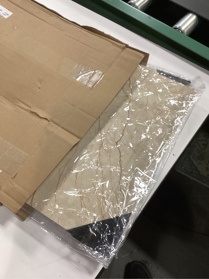 Condition photo showing Good Condition for 5PCS Photo Backdrop Boards with Carry Bag,16x16Inch Marble Cement Wooden Photography Background Flat Lay Props for Food, Product, Jewelry, EOAJAFOU Wooden/Grey/Cement/Stone/Marble