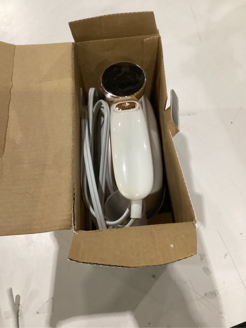 Condition photo showing As Is for Travel Steamer for Clothes, 1200W Handheld Fabric Steamer for Clothes, 6 Modes with LCD Display, Powerful Wrinkle Remover for Home & Travel, 160ml Water Tank, 10S Fast Heat-Up, White, 1 Piece