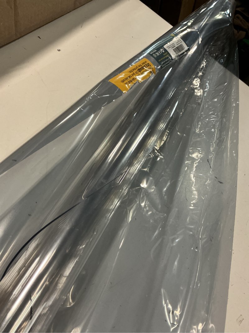 Condition photo showing Good Condition for multi-size 43 inch dia 1.5mm thick pvc clear table protector plastic tablecloth table cloth wipeable vinyl table top cover for dinner coffee table furniture protector water oil resistant round 43d inch round new clear 1.5mm