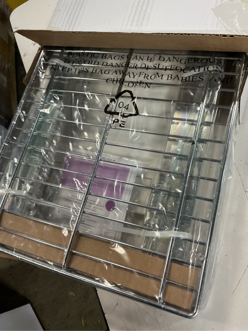 Condition photo showing Good Condition for HOLDN’ STORAGE Pull Out Cabinet Organizer, Heavy Duty Caddy w/Lifetime Limited Warranty -11”W x 21”D - Requires At Least 12-1/4” Cabinet Opening, Steel Metal Cabinet Drawers Slide Out, Chrome