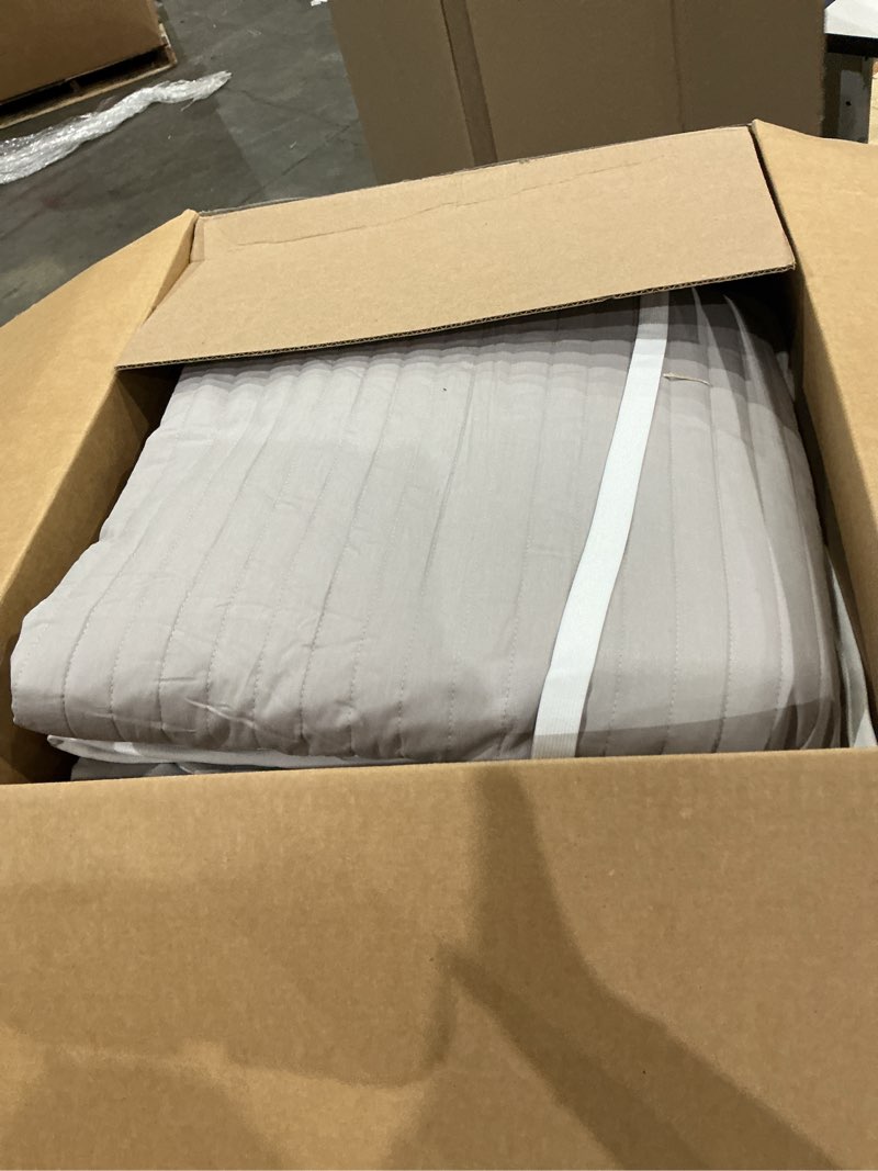 Condition photo showing As Is for b10 bed cooling system twin - cooling mattress pad for hot sleepers | beat night sweats on a budget - 100% cotton cooling mattress topper and cooling pad for bed, cools 7-12°f, 4 speeds & remote.