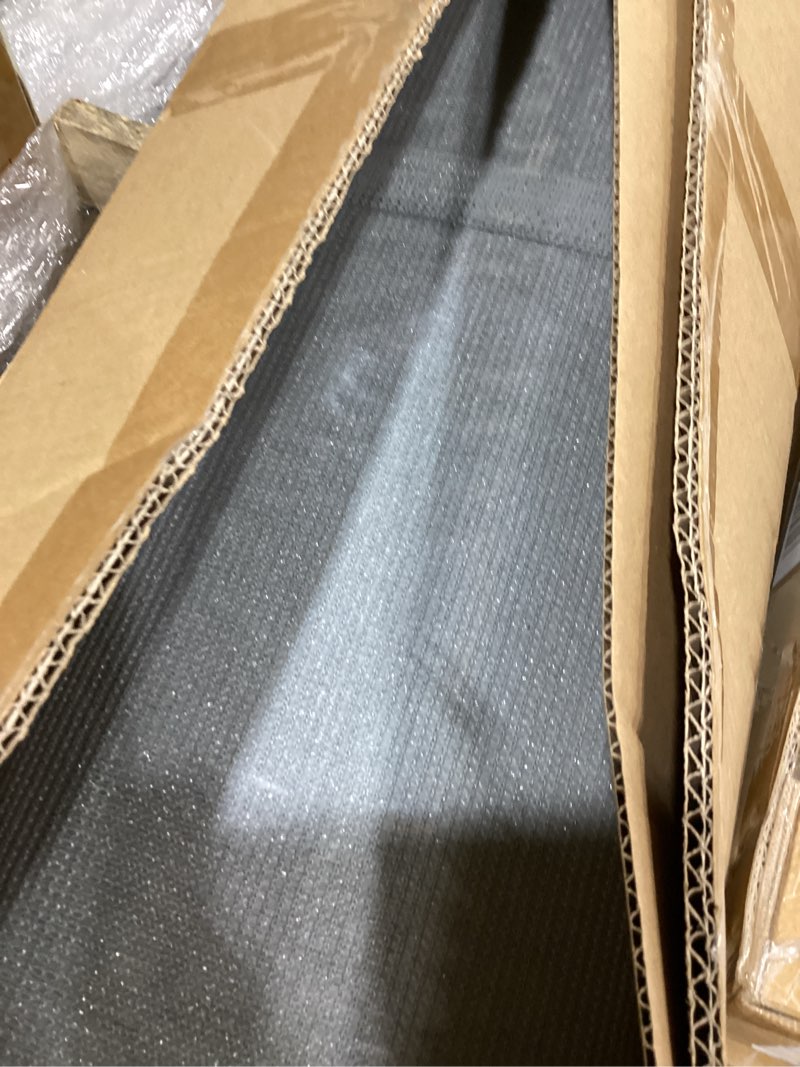 Condition photo showing Good Condition for 8' × 12' pergola shade cover universal replacement canopy cover outdoor durable fabric sun shade cloth for deck patio porch backyard gazebo with grommets & weighted rods, light gray